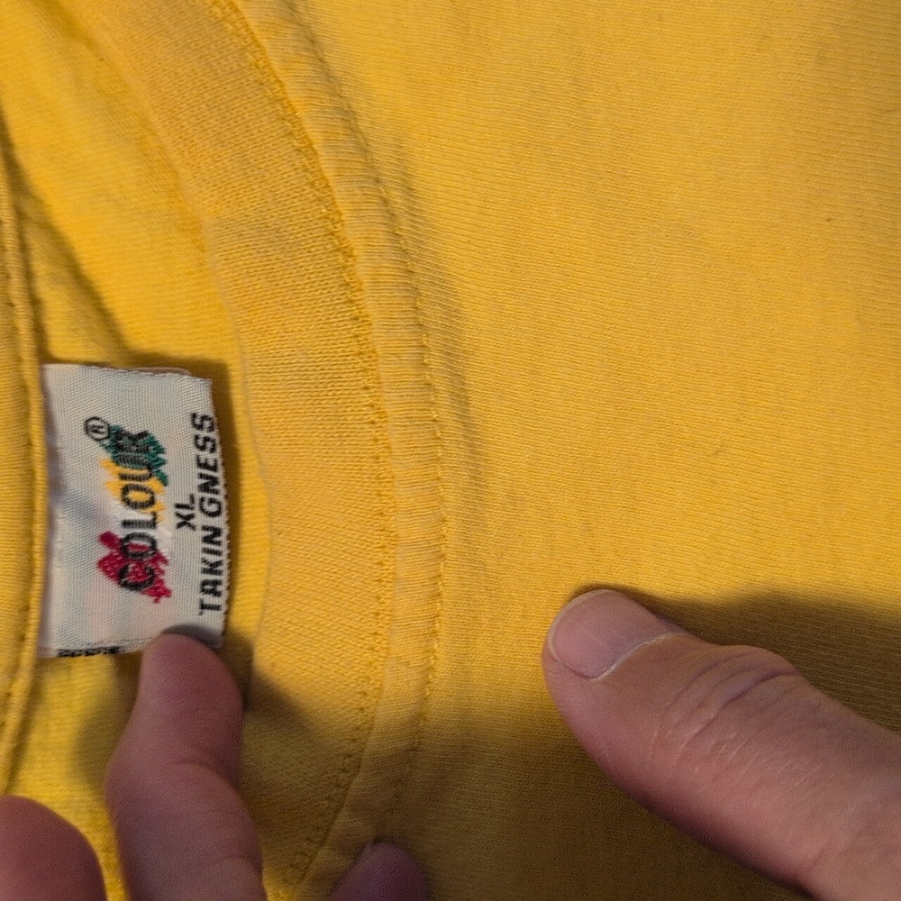 Yellow Buddhist Benevolent Association T-Shirt. Child Size XL or Women S Oregon - Picture 4 of 8